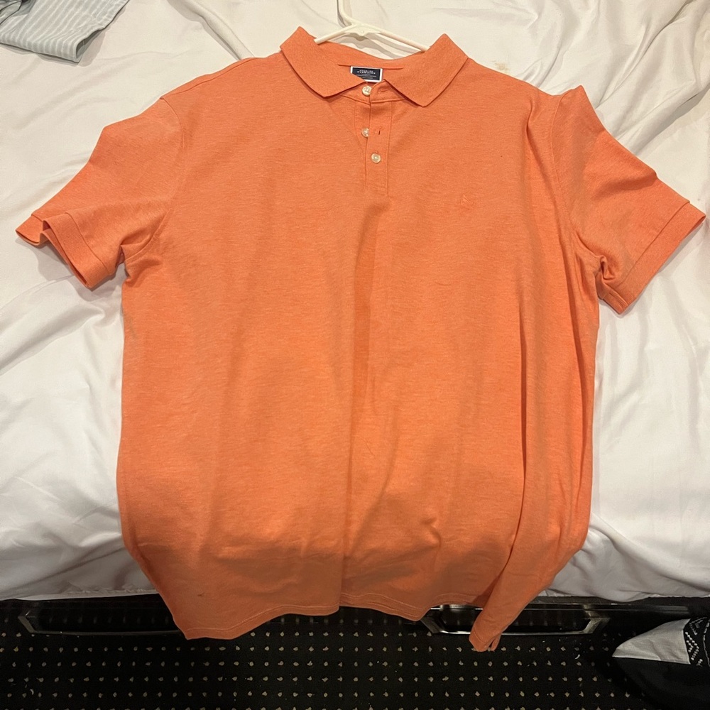 Orange Charles Tyrwhitt Polo shirt